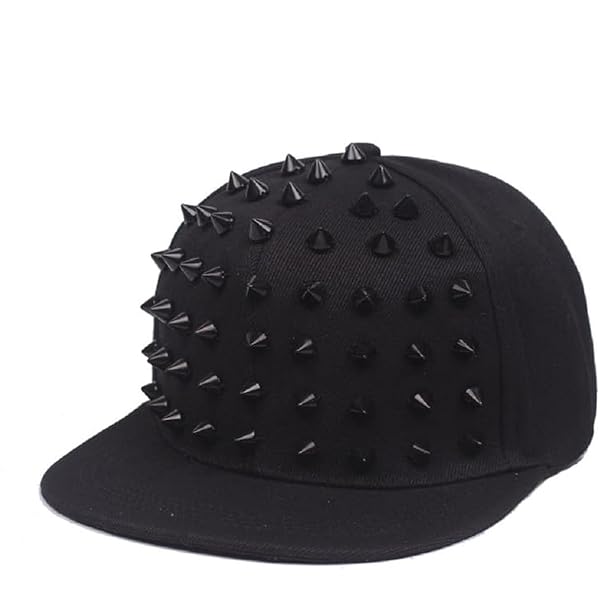Amazon.com: MINAKOLIFE Spike Studded Accessories Punk Hats
